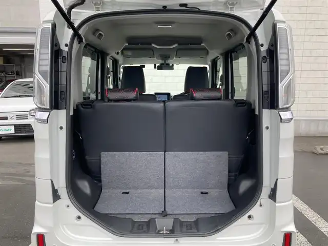 スズキ スペーシア カスタム HYBRID XS ターボ 静岡県 2018(平30)年 8.9万km ピュアホワイトP デュアルセンサーブレーキサポート/純正メモリーナビ(CN-RZ765W)/　AM FM CD DVD Bluetooth USB SD/ビルトインETC/前後方ドライブレコーダー/LEDオートヘッドランプ/レーダークルーズコントロール/シートヒーター(運転席)/両側パワースライドドア/リアクリアランスソナー/レザー調シートカバー/純正15インチアルミホイール/リアロールサンシェード/パドルシフト/フルセグTV/バックモニター