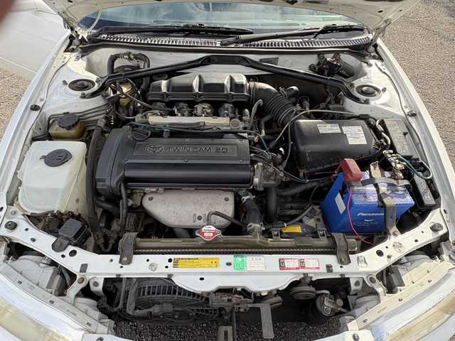 トヨタ カローラ レビン BZ－R 大分県 1997(平9)年 6.5万km スーパーホワイトⅡ 6MT/社外シフトノブ/キーレスキー