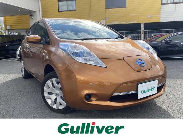 日産 リーフ ｘ ３０ｋｗｈ 16年式 平成28年式 オレンジ Id 中古車検索のガリバー