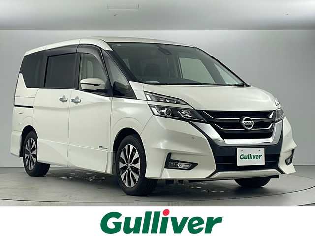 日産 セレナ ハイウェイスター 愛知県 2016(平28)年 5.7万km ブリリアントホワイトパール 純正9インチSDナビ(MM516D-L)/(CD/DVD/Bluetooth/フルセグTV/SD/AUX)/アラウンドビューモニター/パーキングアシスト/プロパイロット/両側パワースライドドア/デュアルバックドア/セーフティパックB/バックカメラ/インテリジェントクルーズコントロール/ビルトインETC/エマージェンシーブレーキ/車線逸脱警報/インテリジェントパーキングアシスト/インテリジェントルームミラー/ウォークスルー/LEDヘッドライト/フロントフォグランプ/純正16インチアルミホイール