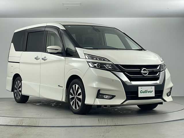 日産 セレナ ハイウェイスター 愛知県 2016(平28)年 5.7万km ブリリアントホワイトパール 純正9インチSDナビ(MM516D-L)/(CD/DVD/Bluetooth/フルセグTV/SD/AUX)/アラウンドビューモニター/パーキングアシスト/プロパイロット/両側パワースライドドア/デュアルバックドア/セーフティパックB/バックカメラ/インテリジェントクルーズコントロール/ビルトインETC/エマージェンシーブレーキ/車線逸脱警報/インテリジェントパーキングアシスト/インテリジェントルームミラー/ウォークスルー/LEDヘッドライト/フロントフォグランプ/純正16インチアルミホイール