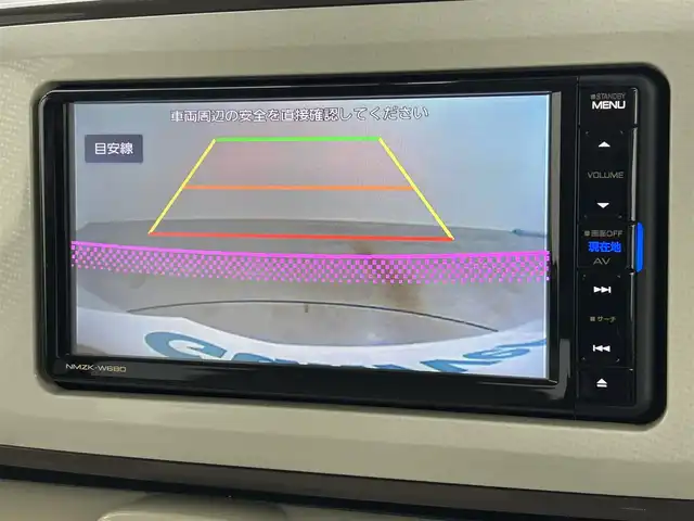 ダイハツ ムーヴ キャンバス G メイクアップ SA Ⅲ 岡山県 2018(平30)年 4万km パールホワイトⅢ/ナチュラルベージュマイカメタリック 2トーン 純正ナビ　衝突軽減ブレーキ　両側電動スライドドア　ＬＥＤヘッドライト　ＥＴＣ　バックカメラ　ドライブレコーダー　フルセグTV　Bluetooth　コーナーセンサー　オートハイビーム　プッシュスタート