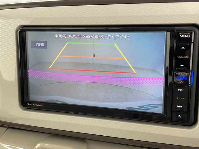 ダイハツ ムーヴ キャンバス G メイクアップ SA Ⅲ 千葉県 2018(平30)年 4万km パールホワイトⅢ/ナチュラルベージュマイカメタリック 2トーン 純正ナビ　衝突軽減ブレーキ　両側電動スライドドア　ＬＥＤヘッドライト　ＥＴＣ　バックカメラ　ドライブレコーダー　フルセグTV　Bluetooth　コーナーセンサー　オートハイビーム　プッシュスタート