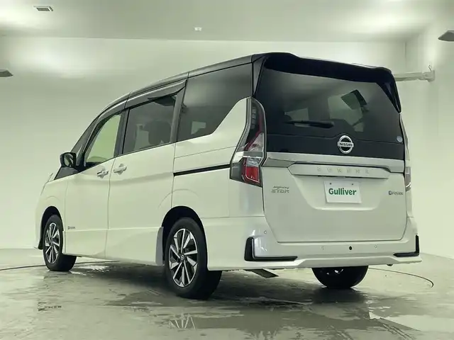 日産 セレナ e－パワー ハイウェイスター V 福井県 2021(令3)年 3万km ブリリアントホワイトパール 2トーン プロパイロット/・衝突軽減ブレーキ/・クルーズコントロール（追従有）/純正ナビゲーション/【AM/FM/CD/Bluetooth/フルセグTV】/アラウンドビューモニター/ETC/両側パワースライドドア/シートヒーター（運転席/助手席）/オートライト/LEDヘッドライド/フォグランプ/プッシュスタート/スマートキー/スペアキー/取扱説明書/新車時保証書