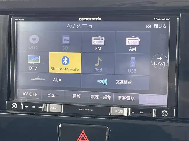 日産 デイズ ルークス ハイウェイスター Gターボ 群馬県 2017(平29)年 5.5万km オーシャンブルーP ナビ　/全周囲カメラ　/フルセグ・Ｂｌｕｅｔｏｏｔｈ・CD・DVD　/衝突軽減ブレーキ　/両側パワースライドドア　/クルーズコントロール　/オートハイビーム　/ドライブレコーダー　/ＥＴＣ　/フロアマット　/スマートキー２本　/レーダー探知機