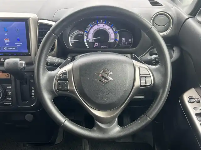 スズキ スペーシア カスタム Z ターボ 秋田県 2017(平29)年 6.5万km ムーンライトバイオレットPM 純正ナビ/LEDヘッドライト/ターボ/４WD/フルセグ/スマートキー/片側パワスラ/社外アルミ/前席シートヒーター/アイドリングストップ/プッシュスタート/パドルシフト/クルーズコントロール/ステアリングスイッチ/オートライト/オートエアコン/パワーステアリング/パワーウィンドウ/横滑り防止/盗難防止装置/電動格納ウィンカーミラー/保証書/取扱説明書/記録簿