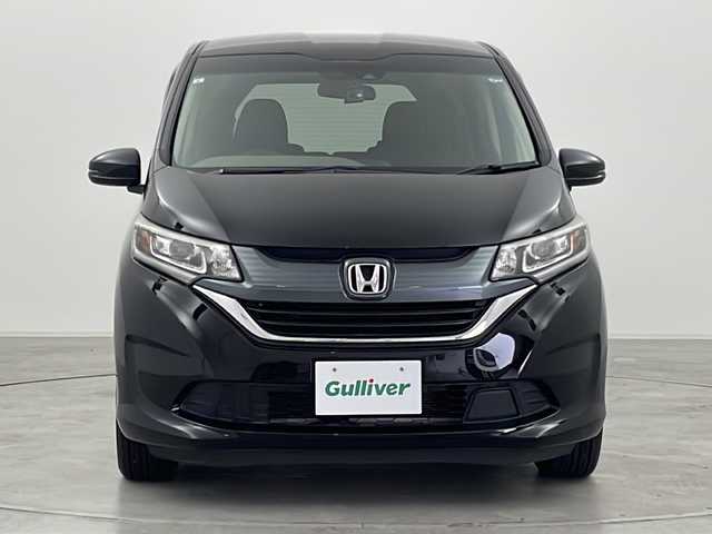 ホンダ フリード G ホンダセンシング 群馬県 2017(平29)年 4.3万km クリスタルブラックパール 純正９型ナビ　バックカメラ　衝突被害軽減ブレーキ　両側電動スライドドア　ビルトインETC 前後ドライブレコーダー　LEDヘッドライト　ステアリングリモコン　オートライト　スマートキー　禁煙車