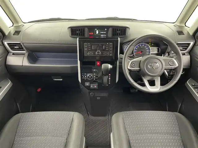 トヨタ ルーミー カスタムG 福井県 2022(令4)年 1.7万km パールホワイトⅢ 純正オーディオ/スマートキー/両側パワースライドドア/純正フロアマット/純正アルミホイール/前後コーナーセンサー/LEDヘッドライト/フロントフォグランプ/トヨタセーフティセンス