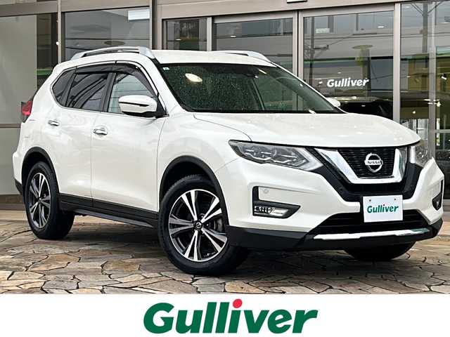 日産 エクストレイル 20X 静岡県 2017(平29)年 3万km ブリリアントホワイトパール 純正SDナビ/・CD/・DVD/・Bluetooth/・フルセグTV/・AM/・FM/主要装備/・プロパイロット/・追従クルコン/・衝突軽減/・コーナーセンサー/・オートホールド/・パワーバックドア/・バックモニター/・ETC/・ドラレコ/・ダウンヒルアシスト/・オートライト/・フォグランプ