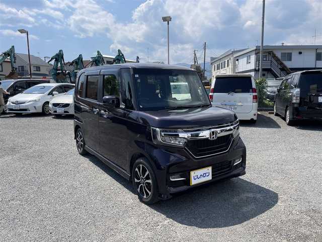 ホンダ Ｎ ＢＯＸ G L ホンダセンシング 神奈川県 2019(平31)年 8.6万km プレミアムベルベットパープル・パール (株)IDOMが運営する【じしゃロン秦野店】の自社ローン専用車両になりますこちらは現金またはオートローンご利用時の価格です。自社ローンご希望の方は別途その旨お申付け下さい/片側パワースライドドア/ETC/社外ナビ/ドアバイザー/衝突軽減システム/LEDヘッドライト