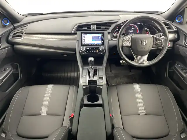 ホンダ シビック ハッチバック ホンダセンシング 三重県 2018(平30)年 4.7万km クリスタルブラックパール 禁煙車/純正7インチナビ/・フルセグ・・CD・DVD・Bluetooth・USB/バックカメラ/レーダークルーズコントロール/前席シートヒーター/パドルシフト/LEDヘッドライト（オート）/前方ドライブレコーダー/ETC/ブレーキホールド/ステアリングリモコン/純正18インチAW/フォグライト