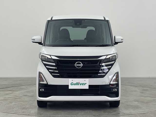日産 ルークス HWS Gターボ プロパイロットED 群馬県 2024(令6)年 0.7万km ホワイトパール 純正9型ナビ 全周囲カメラ 両側電動スライドドア プロパイロット デジタルインナーミラー リアサーキュレーター 衝突被害軽減ブレーキ ETC 革巻きステアリング LEDライト スマートキー  禁煙車