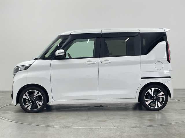 日産 ルークス HWS Gターボ プロパイロットED 群馬県 2024(令6)年 0.7万km ホワイトパール 純正9型ナビ 全周囲カメラ 両側電動スライドドア プロパイロット デジタルインナーミラー リアサーキュレーター 衝突被害軽減ブレーキ ETC 革巻きステアリング LEDライト スマートキー  禁煙車