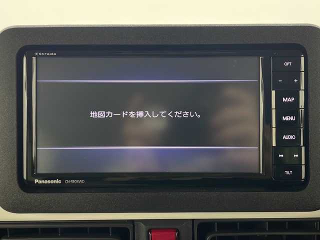 ダイハツ ムーヴ キャンバス ストライプス G 秋田県 2022(令4)年 1.7万km シャイニングホワイトパール/ファインミントメタリック 4WD/スマートアシスト/社外SDナビ/　　CD/DVD/Bluetooth/フルセグ/バックカメラ/両側パワースライドドア/LEDオートライト/LEDフォグランプ/オートマチックハイビーム/前席シートヒーター/コーナーセンサー/純正フロアマット/スマートキー