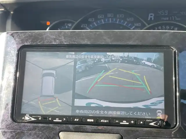 ダイハツ タント カスタムRSトップED VS SAⅢ 大阪府 2019(平31)年 4.4万km ブラックマイカメタリック 社外ナビ　/   フルセグTV/CD/DVD/Bluetooth/USB　/全方位モニター　/衝突軽減ブレーキ/リアコーナーセンサー　/シートヒーター（運転席のみ）　/両側パワースライドドア　/アイドリングストップ/オートマチックハイビーム/純正15インチアルミホイール　/純正フロアマット　/プッシュスタート　/スマートキー　/ハーフレザーシート　/ＬＥＤライト