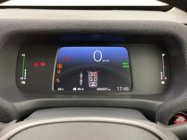 ホンダ フリード ハイブリット e:HEV AIR EX 新潟県 2025(令7)年 0.1千km メテオロイドグレーメタリック 4WD/純正9インチメモリナビ【LXM-242ZFNI】/　フルセTV/Bluetooth/AppleCarPlay/AndroidAuto/ブラインドスポットインフォメーション/踏み間違い衝突軽減システム/レーダークルーズコントロール/衝突被害軽減ブレーキ/レーンキープアシスト/前後コーナーセンサー/両側パワースライドドア/前席シートヒーター/バックモニター/リアクーラー/横滑り防止装置/LEDヘッドライト/オートマチックハイビーム/オートライト/レザーステアリング/ステアリングスイッチ/禁煙車