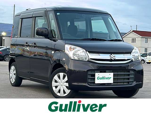 スズキ スペーシア G リミテッド 道南・函館 2017(平29)年 4万km アーバンブラウンパールメタリック /CDオーディオ//エンジンスターター//片側パワースライドドア//前席シートヒーター//衝突被害軽減システム//車線逸脱警報//スマートキー//エンジンプッシュスタート//ワンオーナー