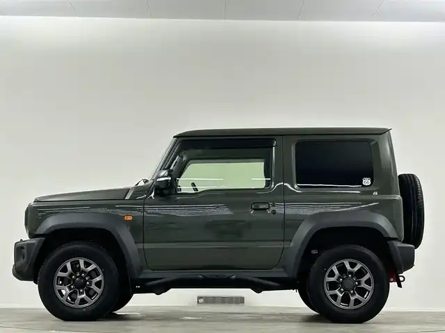 スズキ ジムニー シエラ JC 埼玉県 2020(令2)年 1.3万km ジャングルグリーン 社外グリル 社外テールライト　リアシーケンシャルウィンカー 9インチナビ シートヒーター クルーズコントロール サイドステップバー スズキセーフティセンス ETC 禁煙車 前後ドライブレコーダー