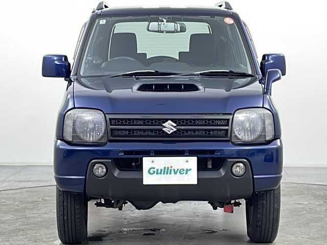 スズキ ジムニー XC 道央・札幌 2014(平26)年 13.6万km ノクターンブルーパール ・4WD/・寒冷地仕様/・社外ナビ（BT DVD CD）/・ルーフレール/・背面タイヤ/・社外ブースト計/・社外マルチメーター/・社外マフラー/・社外AW付き冬タイヤ積載/・社外インテークチャンバー/・社外ブローオフバルブ