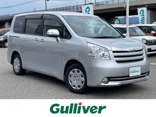 トヨタ ノア X スマートエディション 石川県 2009(平21)年 4.8万km シルバー 純正メモリーナビ/純正CD/ワンセグTV/バックカメラ/HIDヘッドライト/ETC/両側パワースライドドア/スマートキー/プッシュスタート/電動ミラー/オートエアコン