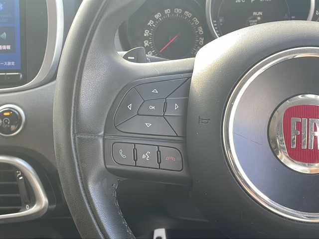 フィアット ５００Ｘ イエロークロス 鹿児島県 2016(平28)年 4万km 黄 前後純正ドライブレコーダー/純正ナビ/バックカメラ/TVフルセグ/CD再生可能/後方コーナーセンサー/レーンキープアシスト/オートライト/LEDヘッドライト/本革シート/純正フロアマット/前席パワーシート/カーテンエアバック/盗難防止装置/スマートキー