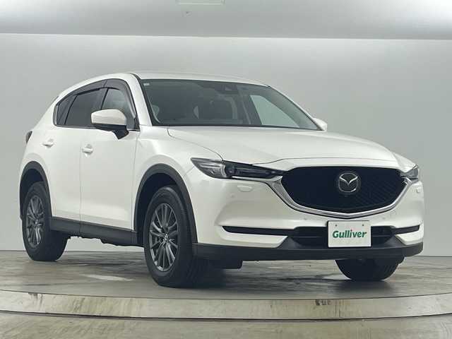 マツダ ＣＸ－５ XD スマートエディション 愛知県 2021(令3)年 4.8万km スノーフレイクホワイトパールマイカ マツダコネクト10.25インチスマートディスプレイ/（フルセグ/Ｂluetooth/ＡＭ/ＦＭ/AppleCarPlay/AndroidAuto)/360度ビューモニター/アドバンスドスマートシティブレーキサポート/・レーンキープアシスト/・レーダークルーズコントロール/・ブラインドスポットモニター/ドライビングポジションサポートパッケージ/・パワーシート/シートメモリー(運転席)/・前席シートヒーター/・ステアリングヒーター/アクティブドライビングディスプレイ/交通標識認識/ＨＵＤ/アドバンスドキーレスエントリシステム/ＬＥＤライト/純正１７インチＡＷ/ＥＴＣ/純正フロアマット