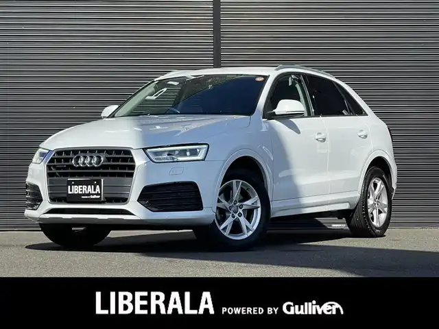 アウディ Ｑ３ 2．0 TFSI クワトロ 180PS 山梨県 2019(平31)年 4.2万km グレイシアホワイトメタリック 黒革シート/シートヒーター/純正ＭＭＩナビ/Ｂカメラ/フルセグ/ＣＤ/ＤＶＤ/前後コーナーセンサー　/ＬＥＤヘッド　/オートハイビーム　/クルーズコントロール　/サイドアシスト　/パワーバックドア　/純正ＯＰドラレコ　/純正１７インチＡＷ