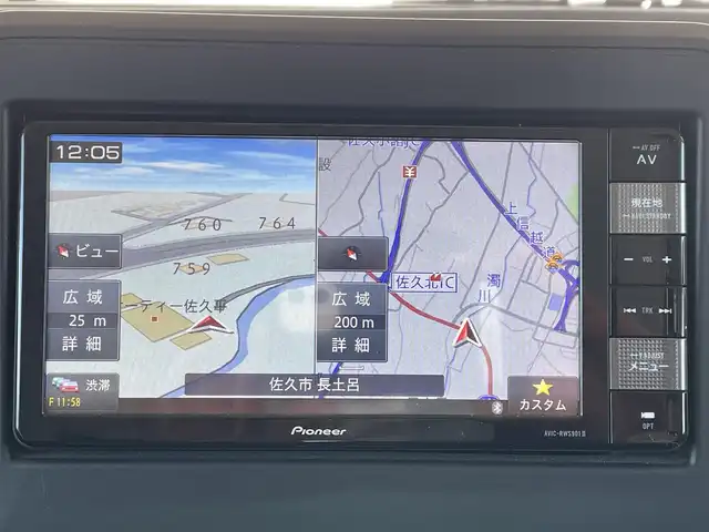 スズキ スペーシア HYBRID G 山口県 2020(令2)年 3.1万km ピュアホワイトP スズキセーフティサポート/社外メモリナビ(型式：AVIC-RWS901)/CD/DVD/Bluetooth/ワンセグTV/全方位カメラ/純正フロアマット/プッシュスタート/スマートキー/ワンオーナー/スペアキー/保証書・取説