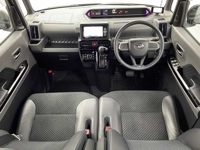 ダイハツ タント カスタム RS 新潟県 2019(令1)年 2.3万km パールブラック 4WD/衝突軽減ブレーキ/社外メモリナビ/バックカメラ/フルセグTV/前後ドライブレコーダー/両側パワースライドドア/コーナーセンサー/オートライト/LEDヘッドライト/プッシュスタート/アイドリングストップ/シートヒーター/エンジンスターター/レーダー