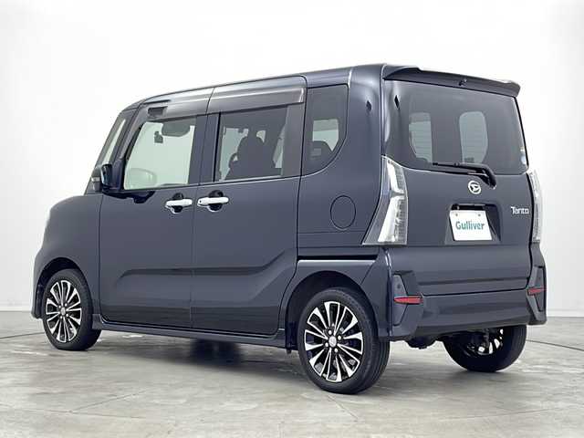 ダイハツ タント カスタム RS 新潟県 2019(令1)年 2.3万km パールブラック 4WD/衝突軽減ブレーキ/社外メモリナビ/バックカメラ/フルセグTV/前後ドライブレコーダー/両側パワースライドドア/コーナーセンサー/オートライト/LEDヘッドライト/プッシュスタート/アイドリングストップ/シートヒーター/エンジンスターター/レーダー