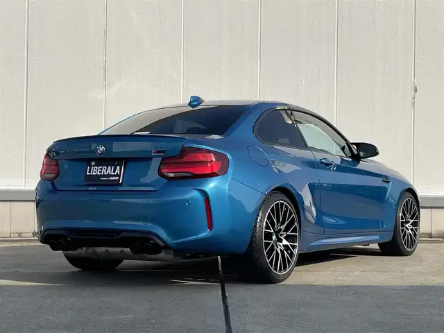 ＢＭＷ Ｍ２ コンペティション 東京都 2020(令2)年 1.3万km ロングビーチブルーメタリック ワンオーナー車/後期モデル/iDriveナビ/バックカメラ/Harman/Kardon/黒革シート/前席パワーシート/前席シートヒーター/ガラスルーフ/前後ドライブレコーダー/レインセンサー /パドルシフト/インテリジェントセーフティパッケージ/クルーズコントロール/レーンディパーチャーワーニング/純正19inchAW/保証書　取説　スペアキー1本