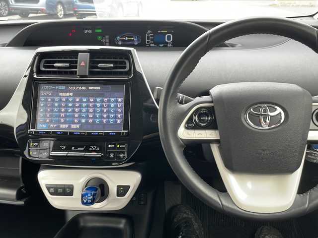 トヨタ プリウス S ツーリングセレクション 新潟県 2016(平28)年 3.2万km ダークブルーマイカM モデリスタフルエアロ/9インチ純正ナビ/フルセグテレビ/前後ドラレコ/レーンキープアシスト/バックカメラ/クルーズコントロール(追従機能有り)/プッシュスタート/ETC/フォグランプ/純正17インチアルミホイール/ウィンカーミラー
