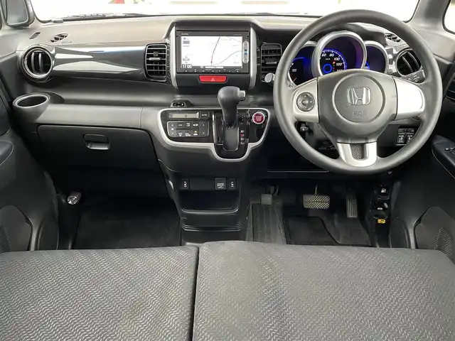 ホンダ Ｎ ＢＯＸ カスタム G SSパッケージ 秋田県 2014(平26)年 9.6万km プレミアムホワイトパール (株)IDOMが運営する【じしゃロン 秋田店】の自社ローン専用車両になります。こちらは現金またはオートローンご利用時の価格です。自社ローンご希望の方は別途その旨お申付け下さい/メモリナビ/ワンセグテレビ/バックカメラ/ウィンカーミラー/ドアバイザー/プッシュスタート/両側パワースライドドア/スマートキー