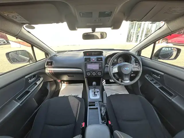 スバル インプレッサ ＸＶ 2．0i－L アイサイト 山形県 2014(平26)年 6.8万km クリスタルブラックシリカ ４WD/社外メモリナビ/（BT/FM/AM/フルセグTV)/クルーズコントロール/パドルシフト/アイドリングストップ/横滑り防止装置/車線逸脱防止装置/衝突軽減ブレーキ/純正バイザー/純正マット/ダブルエアバック/スマートキー/ルーフレール/ETC/取扱説明書