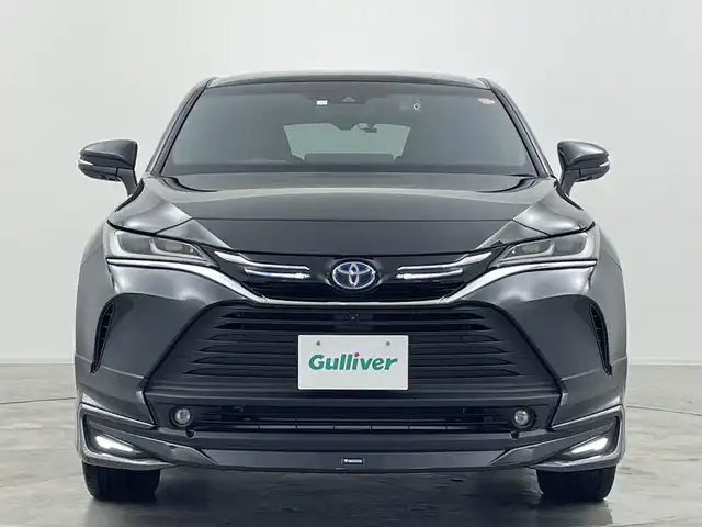 トヨタ ハリアー ハイブリッド Z レザーパッケージ 群馬県 2023(令5)年 1.3万km プレシャスブラックパール 純正１２．３型ナビ　調光パノラマルーフ　全周囲カメラ　モデリスタエアロ　衝突被害軽減ブレーキ　レーンアシスト　エアーシート／シートヒーター　デジタルインナーミラー　ＪＢＬ　ＥＴＣ２．０　ドラレコ　禁煙