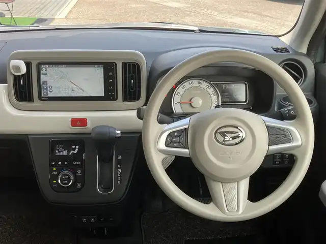 ダイハツ ミラ トコット G SA Ⅲ 山口県 2022(令4)年 0.1万km レイクブルーメタリック 新車ワンオーナー/純正メモリーナビ＆/フルセグTV＆全方位モニター/純正フロアマット/純正ドアバイザー/純正LEDヘッドライト/純正コーナーセンサー/スマートキー/エンジンプッシュスタート/オートライト/オートハイビーム/フロントシートヒーター
