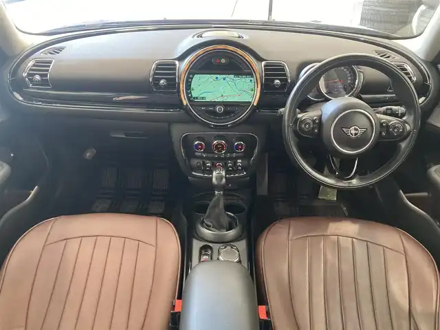 ＭＩＮＩ ミニ クラブマン クーパーD 熊本県 2018(平30)年 5.6万km 紺 ・スマートキー/・プッシュスタート/・インテリジェントセーフティ/・クルーズコントロール/・純正HDDナビ/　【Bluetooth・USB】/・バックカメラ/・ETC/・ドライブレコーダー(前後録画)/・革調シートカバー/・LEDヘッドランプ/・LEDフォグランプ/・純正マット