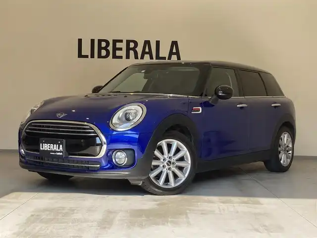 ＭＩＮＩ ミニ クラブマン クーパーD 熊本県 2018(平30)年 5.6万km 紺 ・スマートキー/・プッシュスタート/・インテリジェントセーフティ/・クルーズコントロール/・純正HDDナビ/　【Bluetooth・USB】/・バックカメラ/・ETC/・ドライブレコーダー(前後録画)/・革調シートカバー/・LEDヘッドランプ/・LEDフォグランプ/・純正マット