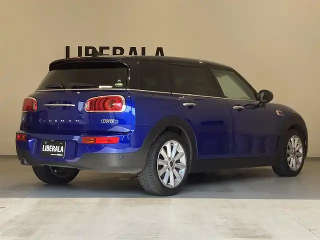 ＭＩＮＩ ミニ クラブマン クーパーD 熊本県 2018(平30)年 5.6万km 紺 ・スマートキー/・プッシュスタート/・インテリジェントセーフティ/・クルーズコントロール/・純正HDDナビ/　【Bluetooth・USB】/・バックカメラ/・ETC/・ドライブレコーダー(前後録画)/・革調シートカバー/・LEDヘッドランプ/・LEDフォグランプ/・純正マット