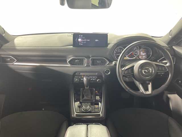 マツダ ＣＸ－８ 25S ブラックトーンED 神奈川県 2022(令4)年 1.8万km ソウルレッドクリスタルM 純正１０．２５インチナビ/フルセグTV/Bluetooth/USB/衝突軽減/ＢＳＭ/全方位モニター/アドバンスドシティーブレーキ/BSM/前席・2列目シートヒーター/前後コーナーセンサー/ヘッドアップディスプレイ/レーダークルーズコントロール/電動リアゲート/パワーシート/前後ドライブレコーダー/アイドリングストップ/ワイヤレス充電/ＥＴＣ/アダクティブＬＥＤライト/オートハイビーム