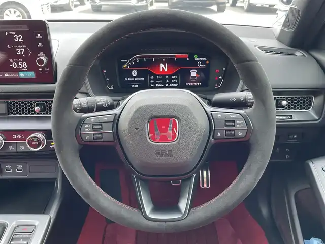 ホンダ シビック タイプR 東京都 2024(令6)年 0.2万km チャンピオンシップホワイト ホンダコネクトナビ/バックモニター/衝突被害軽減/路外逸脱抑制/アダプティブクルーズコントロール/ブラインドスポット/パーキングセンサー/ＥＴＣ/ドライブレコーダー/ステアリングスイッチ