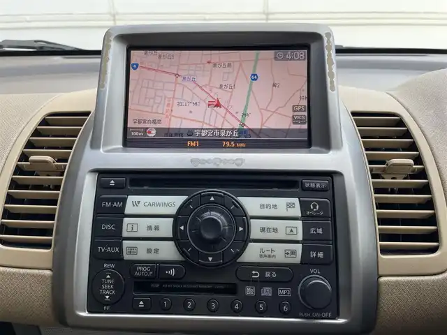 日産 ノート 15E 栃木県 2005(平17)年 7.6万km シルバー