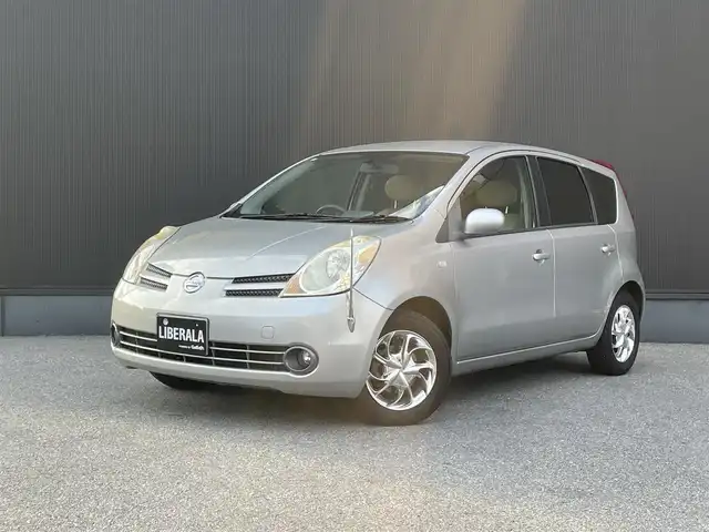 日産 ノート 15E 栃木県 2005(平17)年 7.6万km シルバー