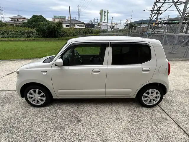 マツダ キャロル ハイブリッドGX 長崎県 2024(令6)年 0.5万km ベージュ ワンオーナー/社外メモリナビ/（CD/DVD/BT/フルセグ）/バックカメラ/衝突軽減ブレーキ/レーンアシスト/シートヒーター/ETC/前後ドライブレコーダー/オートライト/スマートキー/プッシュスタート/純正14インチAW/カラーコード：WBB　ソフトベージュメタリック