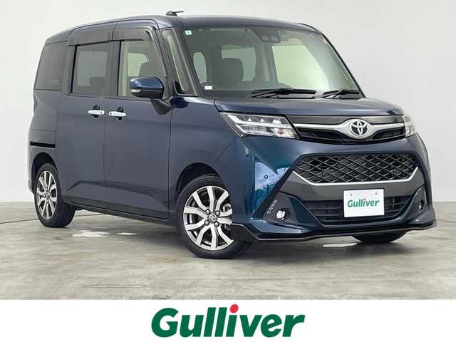 トヨタ タンク カスタムG－T 群馬県 2019(平31)年 4.9万km レーザーブルークリスタルシャイン 禁煙車　純正８型ナビ　バックカメラ　衝突軽減　両側パワースライドドア　シートヒーター　ビルトインＥＴＣ２．０　アイドリングストップ　ドライブレコーダー　スマートキー　プッシュスタート