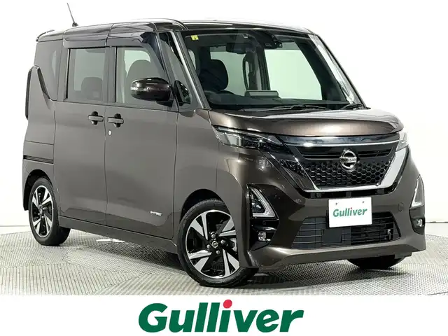 日産 ルークス HWS Gターボ プロパイロットED 大阪府 2020(令2)年 2.1万km アッシュブラウンM ProPILOT 純正9incナビTV 360カメラ 両側パワースライドドア レーダークルコン 衝突軽減ブレーキ レーンアシスト スマートキー プッシュスタート オートライト アイドリングストップ ドライブレコーダー ETC