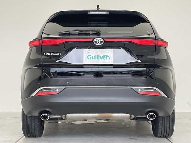 トヨタ ハリアー G 愛知県 2024(令6)年 1万km ブラック 純正8型ディズプレイオーディオ　ナビ機能なし/レーダークルーズコントロール/バックカメラ/電動リアゲート/パワーシート/コーナーセンサー/純正アルミホイール/ETC2.0/ブラインドスポットモニター/LEDヘッドライト/インテリジェントミラー/レーンキープアシスト/オートマチックハイビーム/衝突軽減システム/フルセグ/Bluetooth/ステアリングスイッチ/スマートキー/プッシュスタート