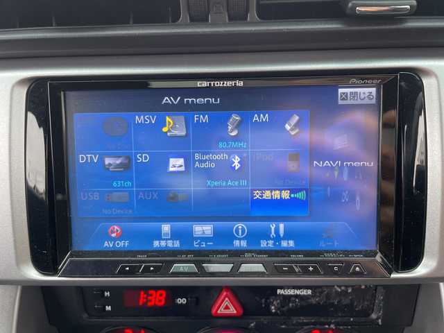 スバル ＢＲＺ S 三重県 2013(平25)年 7.8万km サテンホワイトパール 登録時走行距離　７８０３５ｋｍ/禁煙車/６MT/社外ナビ（カロッツェリア）/AM/FM/MSV/SD/Bluetooth/TV（フルセグ）/ETC/ドラレコ/バックカメラ/横滑り防止システム/純正シート/純正エアロ/社外アルミホイール/AUTOライト/AUTOウィンドウ