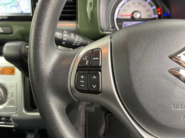 スズキ ハスラー G ターボ 道央・札幌 2019(令1)年 5.8万km クールカーキパールメタリック/ホワイト2トーンルーフ ・4WD/・デュアルカメラブレーキサポート/・衝突軽減ブレーキ/・グリップコントロール/・社外SDナビ　フルセグ/CD/DVD/BT/SD/・社外エンジンスターター/・シートヒーター/・ヒルディセントコントロール/・レーンキープアシスト/・横滑り防止装置/・ステアリングスイッチ/・電動格納ミラー/・ヘッドライトレベライザー/・純正フロアマット/・スマートキー/スペアキー/・取説/保証書