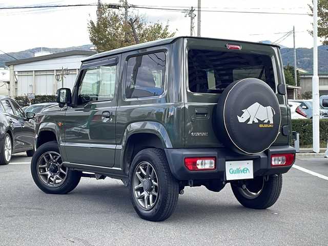スズキ ジムニー XC 長野県 2018(平30)年 3.6万km ジャングルグリーン 禁煙車/社外7インチナビ/【CN-E300D】/（CD/ワンセグTV/Bluetooth）/セーフティーサポート/・デュアルセンサーブレーキサポート/・誤発進抑制機能/・車線逸脱警報機能/・ふらつき警報機能/・先行車発進お知らせ機能/・標識認識機能/・ハイビームアシスト/ビルトインETC/クルーズコントロール/革巻きステアリング/ステアリングスイッチ/前席シートヒーター/ドライブレコーダー/LEDヘッドライト/フォグランプ/オートライト/スマートキー/Pスタート/電動格納ミラー/純正16インチAW/純正フロアマット/純正ドアバイザー